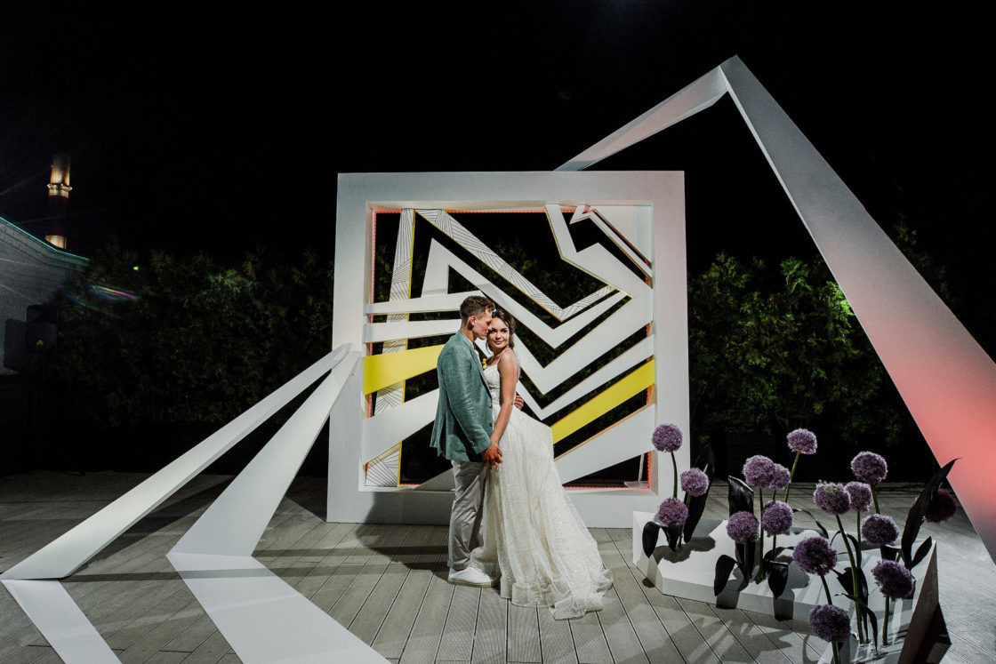 Свадебная фотозона: где поставить и как оформить