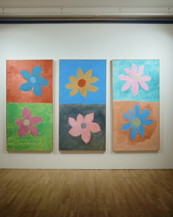 Цветотерапия в Alina Pinsky Gallery, «День Д»