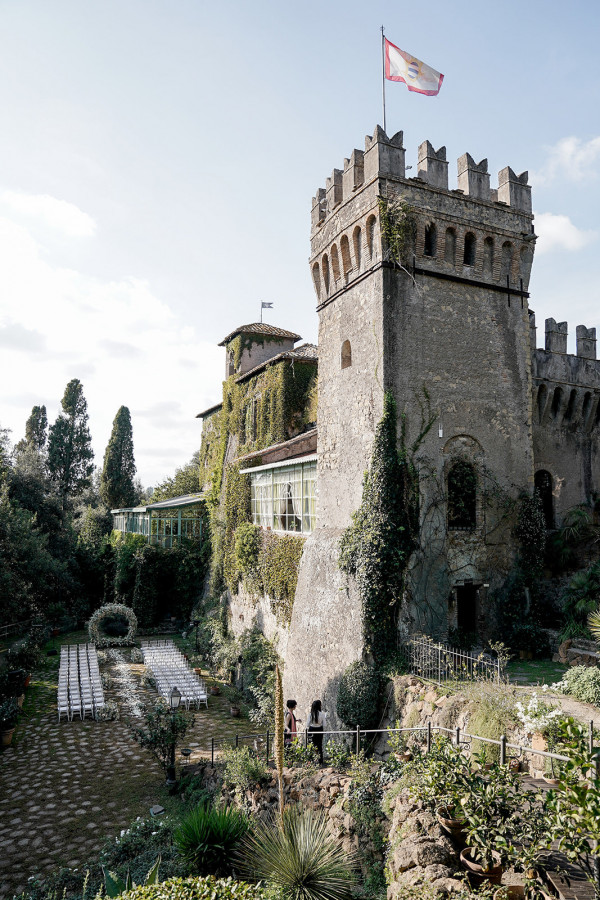 Свадьба в итальянском замке Castello di Torcrescenza