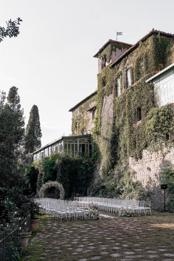 Свадьба в итальянском замке Castello di Torcrescenza