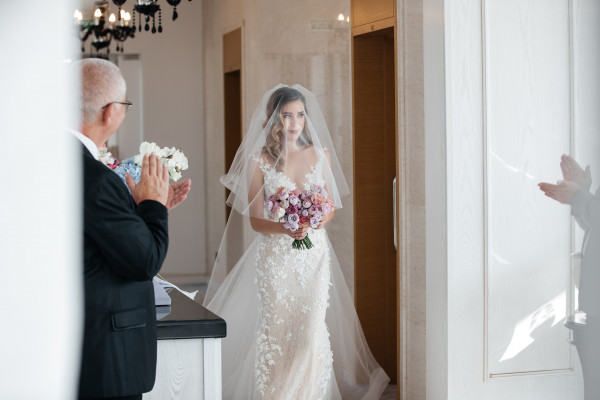 Романтичная свадьба в отеле The St. Regis