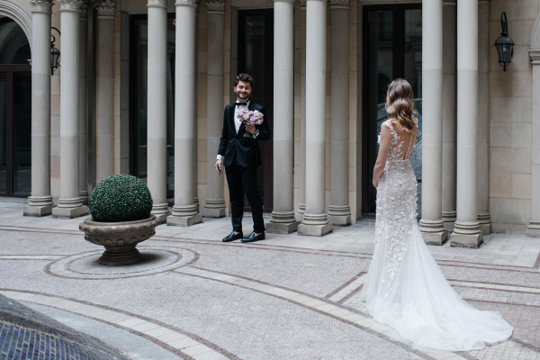 Романтичная свадьба в отеле The St. Regis