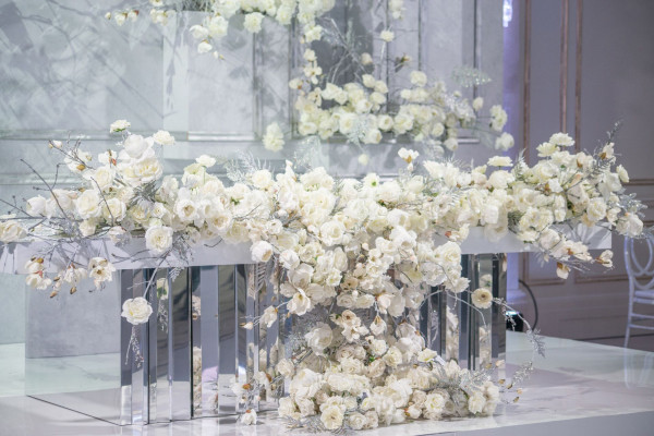 Хрустальная свадьба в отеле Four Seasons Hotel