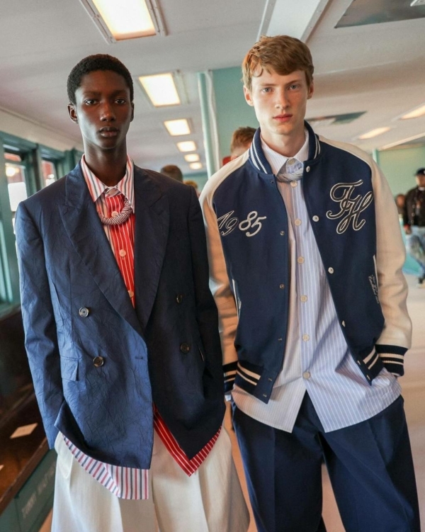 Tommy Hilfiger представил новую коллекцию на пароме